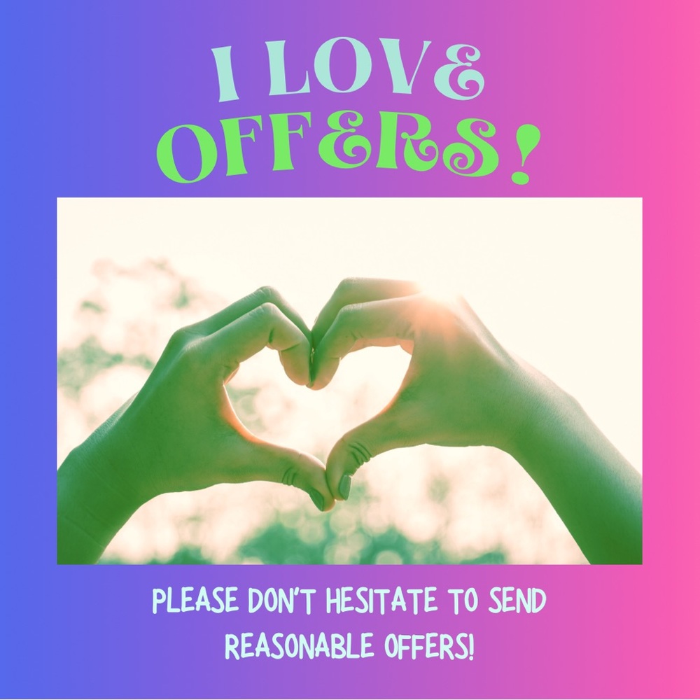 Please don't hesitate to send an offer of you are digging something from my shop